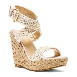 Stuart Weitzman Alex wedge sandals
